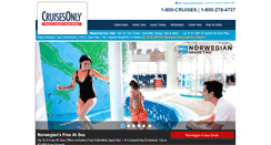 Desktop Screenshot of cruisesonly.com